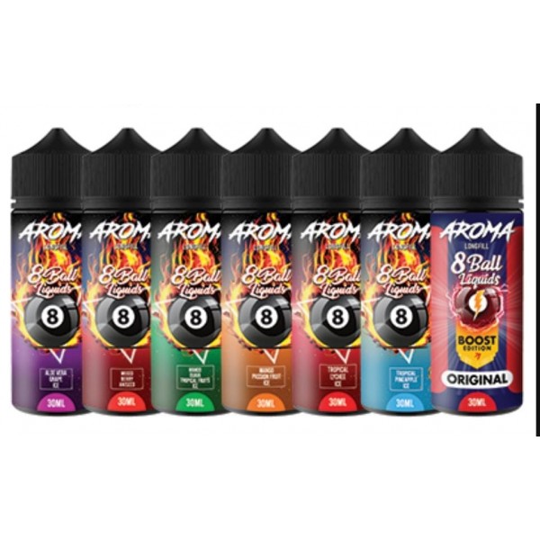 VR 8 BALL - Flavour Concentrate (Just Add VG and/or Nic Shot) - Makes 120ML